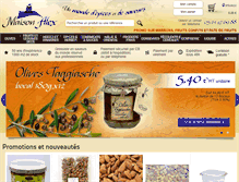 Tablet Screenshot of maison-alex.com